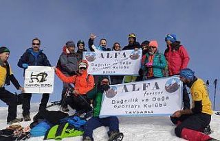 Kütahya Tavşanlı flaması Türkiye’nin en yüksek...
