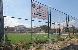Kütahya’da 20 sentetik çim futbol sahası hizmete...