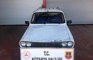 Kütahya’da oto hırsızı yakayı ele verdi