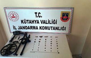 Kütahya’da tarihi eser operasyonu