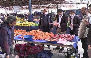 Kütahya’daki semt pazarlarına fahiş fiyat denetimi