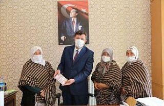 Kütahyalı kadınlardan afet bölgesine destek