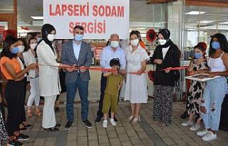 Lapseki’de SODAM sergisi açıldı