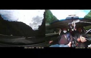 Madenciler iş çıkışı eve dönüş yolunda kazayı...