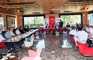 Mahalle muhtarları ile “huzur ve güvenlik” toplantısı...