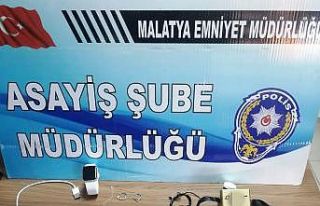 Malatya’da ziynet eşyası çalan hırsız yakalandı