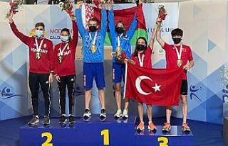 Malatyalı milli sporcu bronz madalya kazandı
