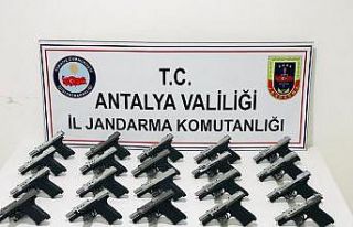 Manavgat’ta kaçak silah operasyonu: 2 gözaltı