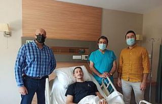 Manisa FK oyuncusu Uysal ameliyat oldu