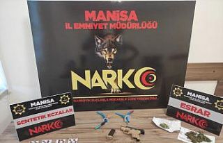 Manisa’da 6 adrese eş zamanlı uyuşturucu operasyonu:...