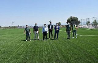 Manisa’da amatör kulüplere saha desteği