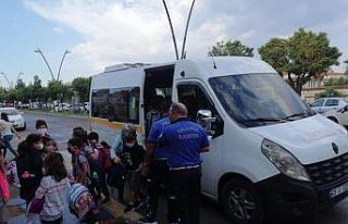Manisa’da okul servislerine denetim