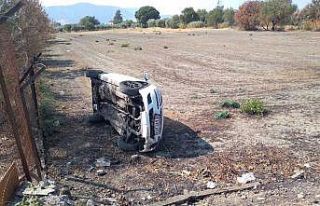 Manisa’da trafik kazası: 1 yaralı