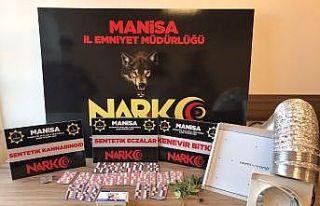 Manisa’da uyuşturucu operasyonu