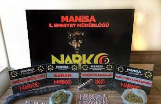 Manisa’da uyuşturucu operasyonu: 3 tutuklama