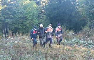 Mantar toplarken kaybolan şahsı jandarma buldu