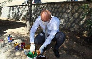 Mardin’de kaymakam ve milli eğitim müdürü okul...