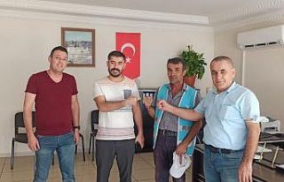 Mardin’de temizlik işçisinden örnek davranış