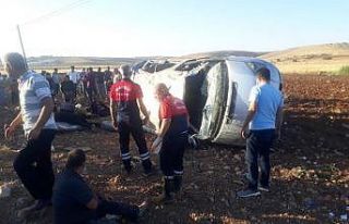 Mardin’de trafik kazası: 10 yaralı