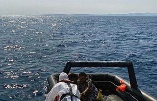 Marmaris’te 16 göçmen kurtarıldı