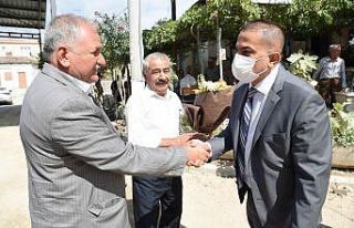 MASKİ Genel Müdürü Aslay, Sarıçam’da mahallelilerle...