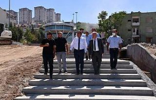 MASKİ Genel Müdürü Mehmet Mert, Kernek’te incelemelerde...