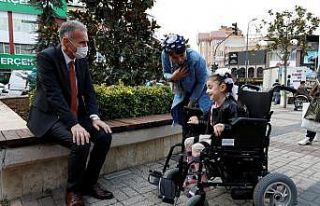 Mavi kapaklar 5 engelli vatandaşa umut oldu