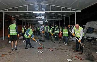 Menteşe’de pazar atıkları gübreye dönüşüyor