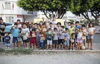 Mersin Büyükşehir Belediyesinden çocuklara bu...