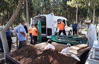 Mersin Büyükşehir Belediyesi’nden defin tatbikatı