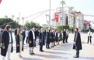 Mersin’de adli yıl açılışı dolayısıyla tören...