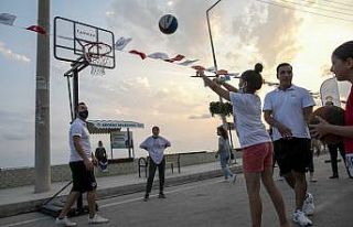 Mersin’de ’Hareketlilik Haftası’nda gençler...