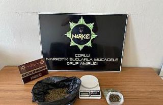 Metruk binada uyuşturucu ele geçirildi