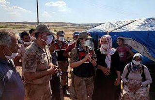 Mevsimlik işçilere KADES anlatıldı