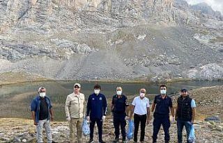 Meydan Yaylası ve Karagöl’de çevre temizliği