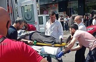 Midyat’ta kırmızı ışıkta yolun karşısına...