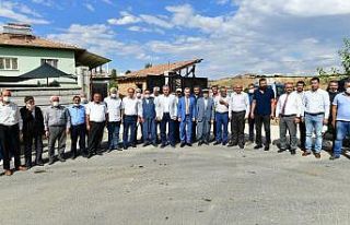 Milletvekili Çakır ile Başkan Çınar, Şahnahan...