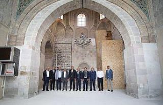 Milletvekili Kahtalı, restorasyon çalışmaları...