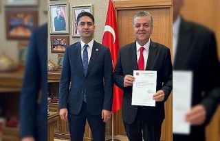 Milletvekili Özdemir’den İncetoprak’a tebrik