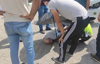 Minibüsün çarptığı yaşlı adam ağır yaralandı