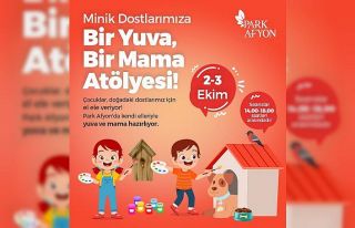 Minik dostlar için ‘Bir Yuva Bir Mama Atölyesi’...
