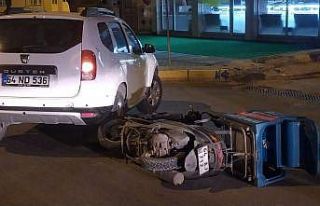 Motosiklet sürücüsünü kullandığı ekipmanlar...