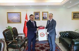 MTA Genel Müdürü Erdoğan’dan Vali Sarıibrahim’e...