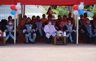 Mühendislik Fakültesi mezunlarına yemin ve kep...