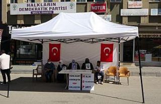 Muşlu annelerin HDP önündeki evlat nöbeti sürüyor