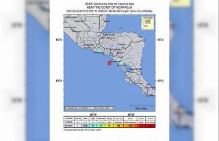 Nikaragu’da 6.5 şiddetinde deprem