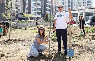 Nilüfer’in yeşiline yeşil kattılar