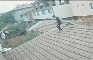 "Ninja" intikamı kamerada
