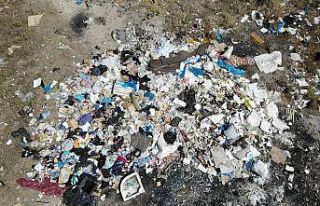 Odunpazarı’nda bir mahalle adeta açık hava çöplüğüne...