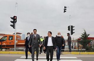 Öğrenciler için tehlike arz eden okul yolunda yeni...